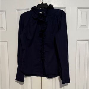 Cara Cara Midnight Ruffle Blouse